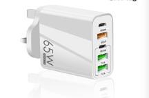 65W˫PD Type-C+3 X USB˿ڳֻƽԣӢͷɫ